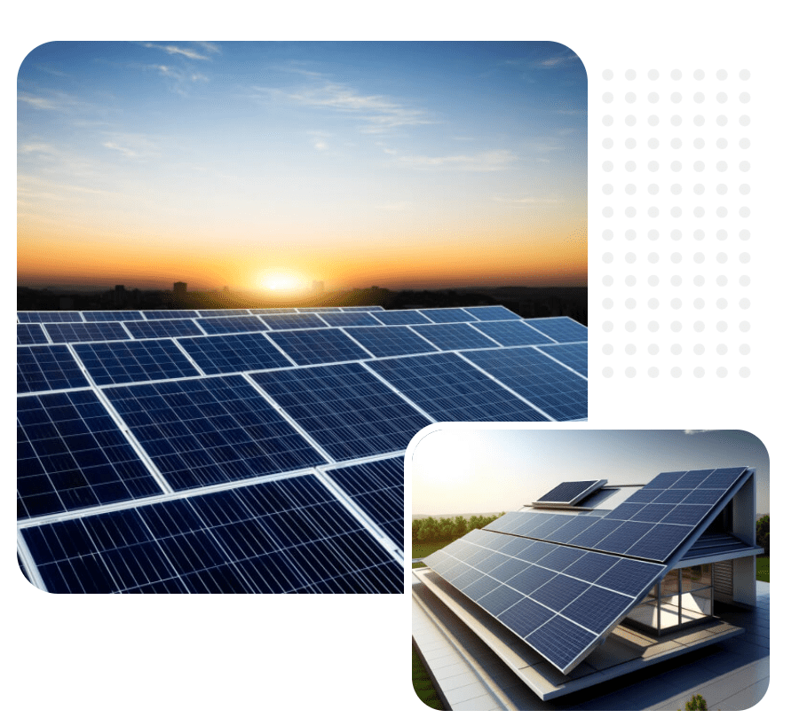 Advanced battery storage system illustration