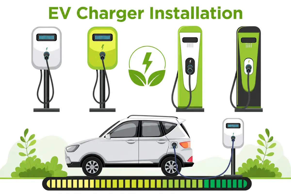 Why Electric Car Charger Installation Is a Smart Investment for Your Home