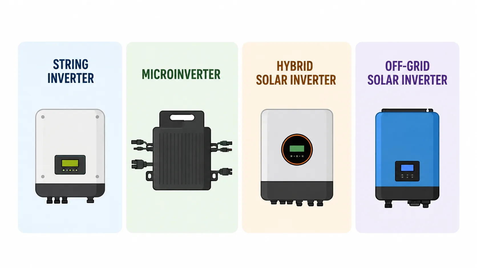 Types of Solar Inverters in capel-Boots Energy solution